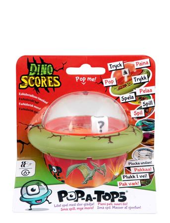 Pop-A-Tops Dinofaktat Toys Puzzles And Games Games Board Games Monivärinen/Kuvioitu Martinex