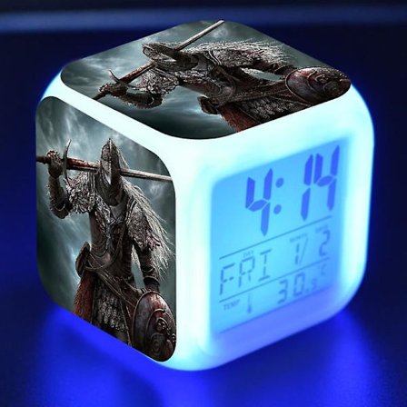 Muinaiskoristeinen sormus, Vanhin sormus, Eldon Ring LED-valohälytyskello -tyyli 20