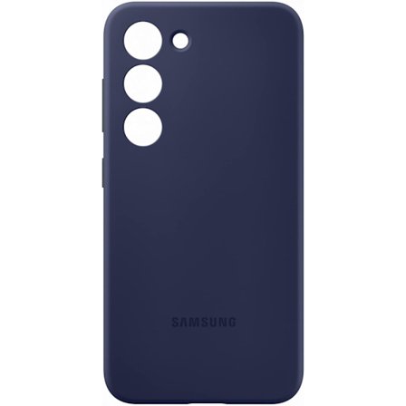 Velegnet til Samsung Galaxy S23+ silikonecover, behagelig følelse, anti-fald, marineblå Dark blue