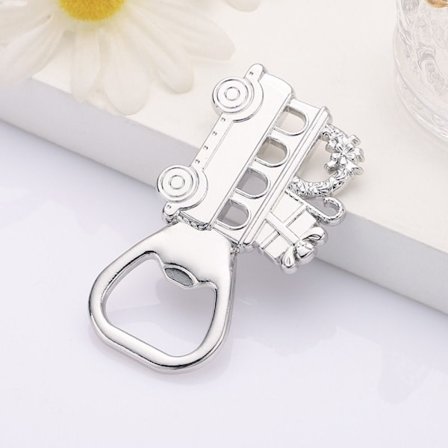 Juletog flaskeåpner Christmas Snowflake flaskeåpner