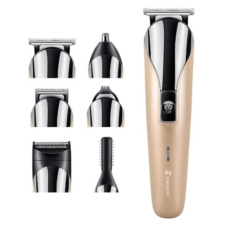 Professional Electric 6 In 1 Nose Hair Trimmer