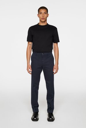 J.Lindeberg - Lois C Flannel Twill Pants - Fashion - Blue - Men - 32/32