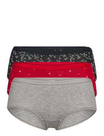 Brief 3 Pack Carin Classic Reg Patterned Lindex