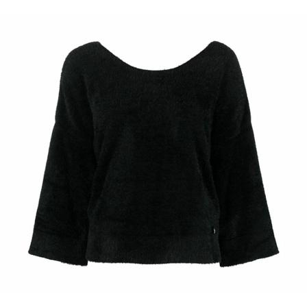 Blugirl Round-neck Strik Sort, Dame Striktrøjer