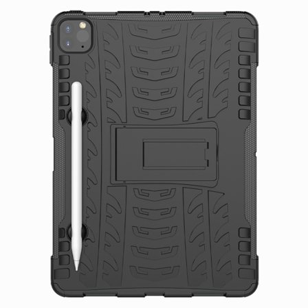 iPad Pro 11" Gen 1/2/3/4 & iPad Air 4/5 Anti-slip skal med stativ - Svart