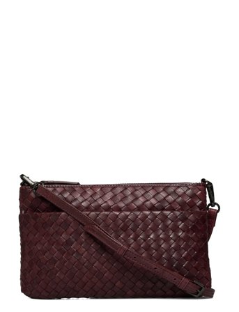 Karimambg Crossbody Bag, Weave Burgundy Markberg