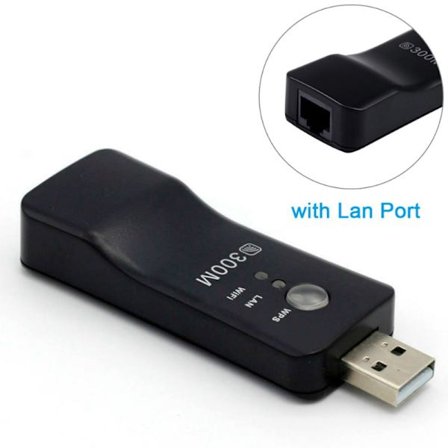 Samsung Smart TV LAN-adapter - Ethernet/WiFi trådløs dongle
