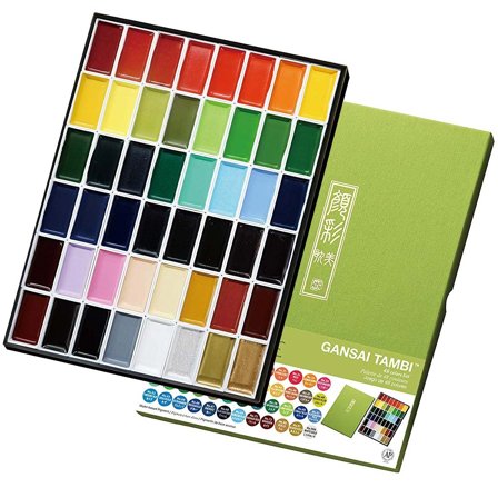Gansai Tambi Aquarelle 48-set
