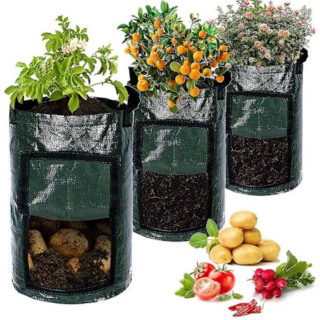 Väggplanteringsväska Filtplanteringsväska Vägggrönskande Vertikal Trädgård Balkong Inomhus