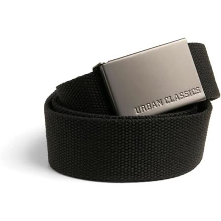 Urban Classics Unisex Canvas Belte Belte for kvinner og menn tilgjengelig i flere farger, lengde 120 cm, høyde 3,7 cm