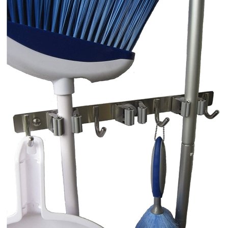 Väggmonterad verktygshållare i rostfritt stål