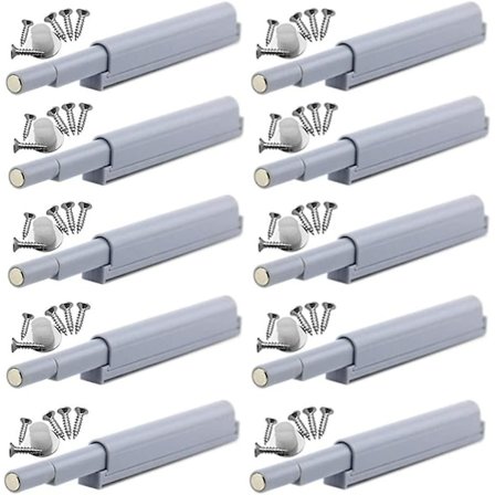 Trykk for å åpne magnetiske låser Magnetiske låser Pushopen åpner og lukker døren med et enkelt trykk (10 stk)