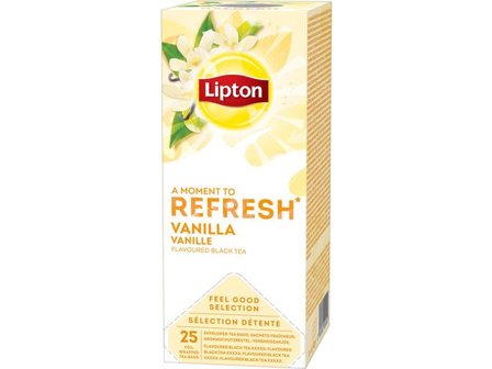 LIPTON Te vanilj Påse 25/fp - Lyreco - Kök och servering - Kaffe och te - Te