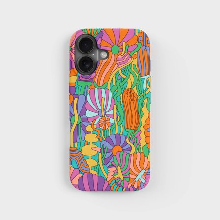 Flowers by Mike Perry, Plant-Based Phone Case 100% Circular, iPhone 16