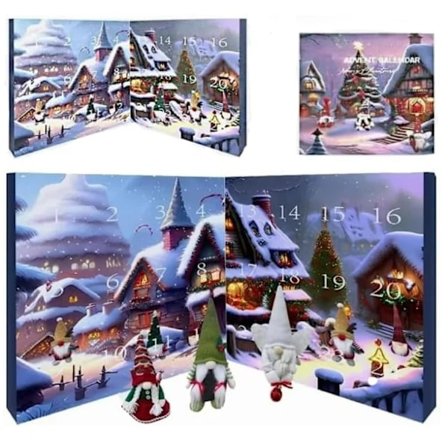 Joulupukki-joulukalenteri 2024, Joulukalenteri 2024, 24 päivän Joulupukki-keräilykalenteri