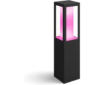 Philips Impress Hue WACA EU pedestal black 2x8W - Philips Hue Impress søylelampe for utendørsbruk
