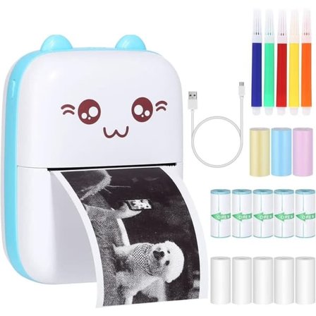 Mini Printer - Termisk fotoprinter - Mini Printer Bluetooth