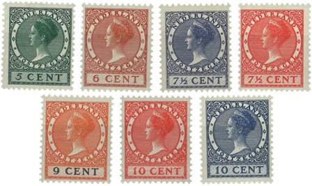 Holland - NVPH 177-183 - Postfrisk