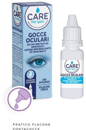 Tavola Gocce Oculari Occhi Irritati E Arrossati 15ml