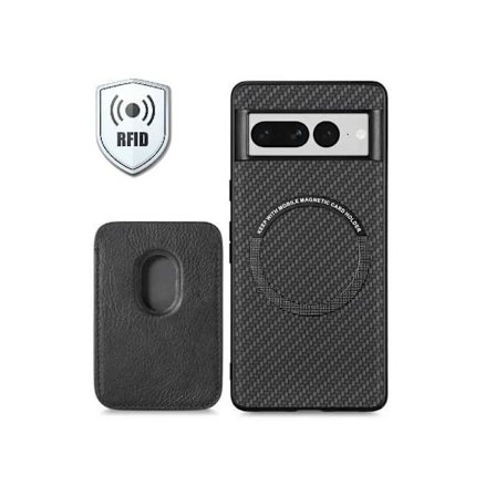 Iskunkestävä kuori Magsafe RFID:llä magneettikorttipidikkeellä Google Pixel 8 Pro