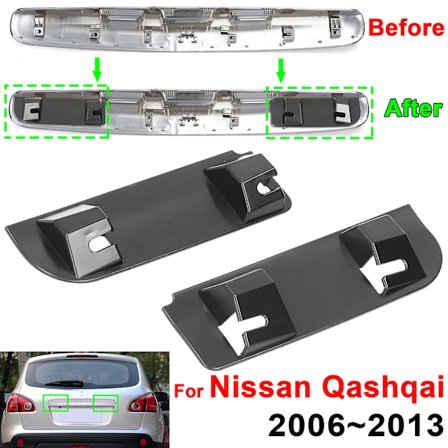 For Nissan Qashqai Dualis Bil Bakluke Håndtak Reparasjon Knekt Klips Sett Klips 2006 2007 2008 2009 -2013 90812jd20h 90812jd30h