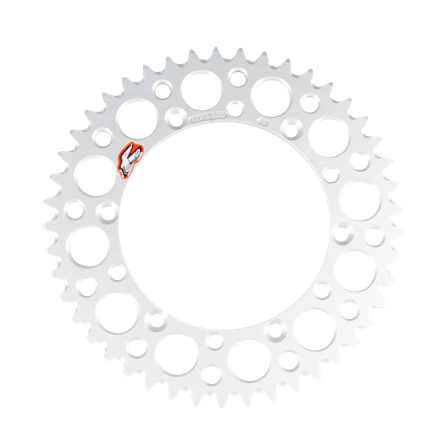 Achtertandwiel Renthal Ultralight Zilver - Gas Gas MC 450F 2021-2026