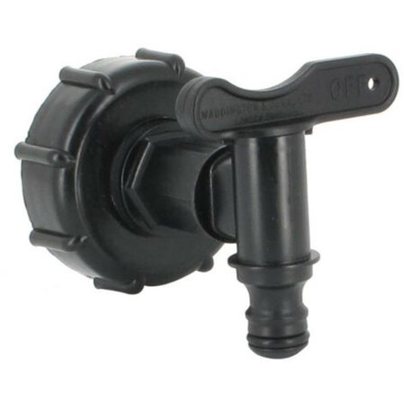 S60X6-koppling - HDPE-kran för 1000 L vattentank