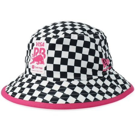 New Era - Motor Svart bucket Hatt - RB F1 26 Checkerboard Tapered Black/White Bucket @ Hatstore