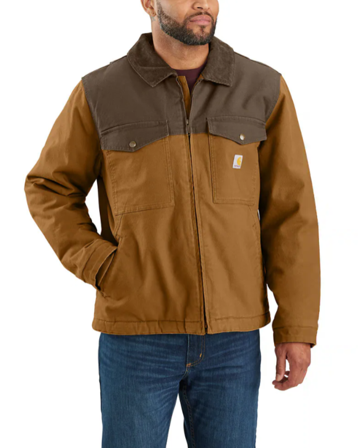 Carhartt Workwear Montana Duck Insulated Jacket CARHARTT BROWN/COFFEE