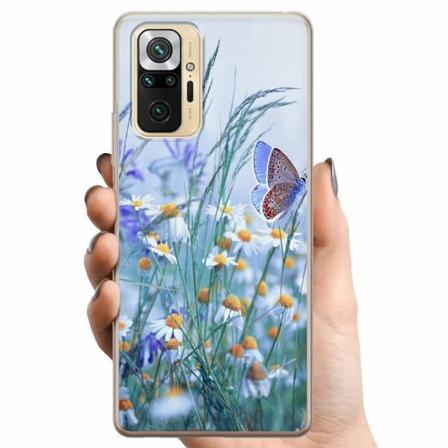Xiaomi Redmi Note 10 Pro Tpu Mobilskal Blommor