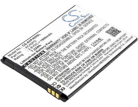 Batteri for smarttelefon, mobil for Archos 40 Power