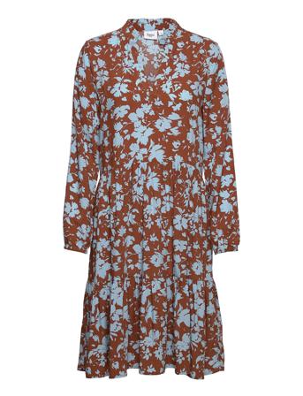 Edasz Ls Dress Dresses Cocktail Dresses Brun Saint Tropez