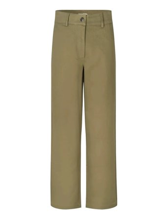nué notes Porter Pants - Khaki green - 34