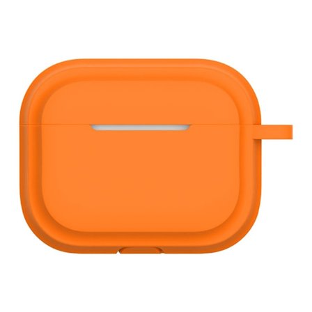 AirPods Pro 2 silikonfodral med krok - Orange
