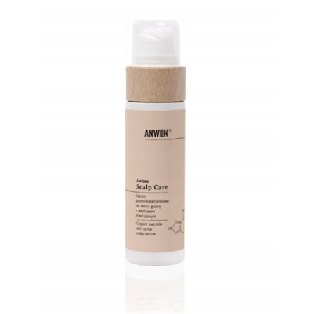ANWEN Aware Scalp Care Serum med kopparpeptid100 ml - Anti-aging hårbottenserum med kopparpeptid