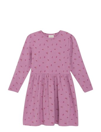 Minymo Dress Ls Aop - Pink - 104