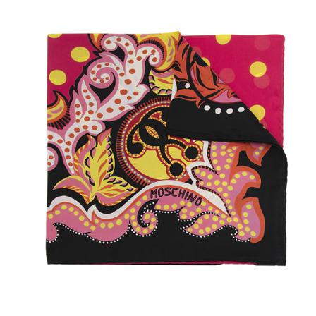 Moschino - Sjalar - Svart - Dam - Storlek: One Size, Dam, Storlek: ONE SIZE