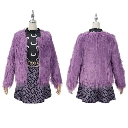 Halloween Anime Clawdeen Wolf Cosplay Kostume Halloween Jul Cosplay Party Kostumer Fuld Sæt til Kvinder Piger F