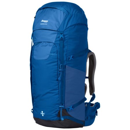 Bergans Trollhetta Women's 75 Women hiking backpacks Blue Onesize
