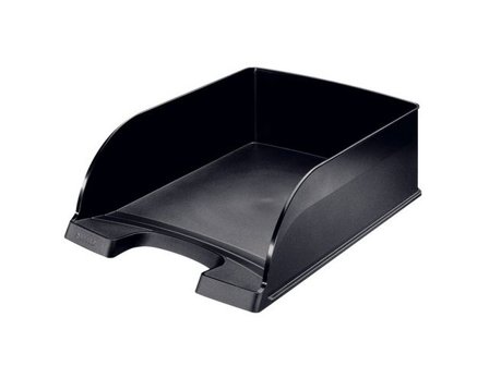 Leitz Brevkorg, Plus Standard, A4, svart - Lyreco - Kontorsmaterial - Till skrivbordet - Brevkorgar