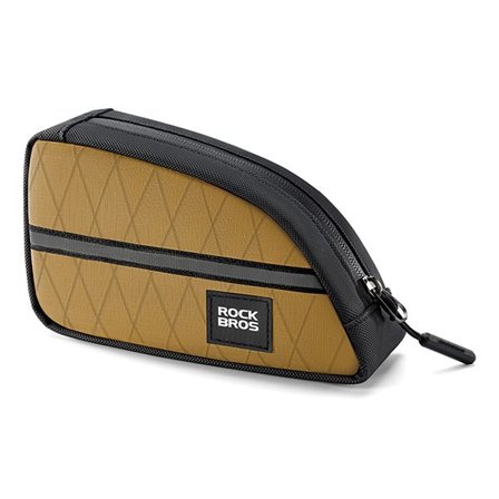 Rockbros Triangle Bike Frame Bag 0.8l - Brun