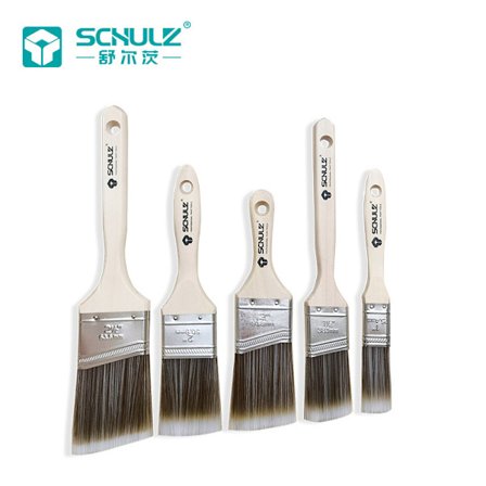 Malerkost 5-delt komplet sæt lille hjælper skrå oliekost dekorationsbørste