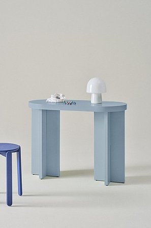 Jotex - Mini Kinderschreibtisch 50x100 Cm Hellblau - CRUZ - Kaufe Kindertische bei Jotex