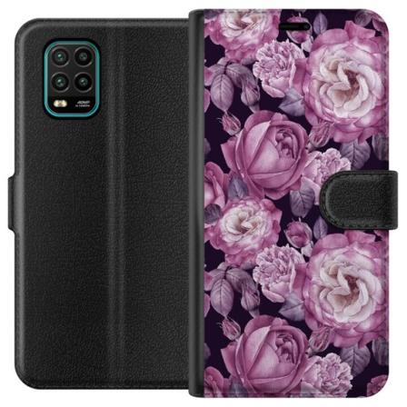 Xiaomi Mi 10 Lite 5G Plånboksfodral Blommor