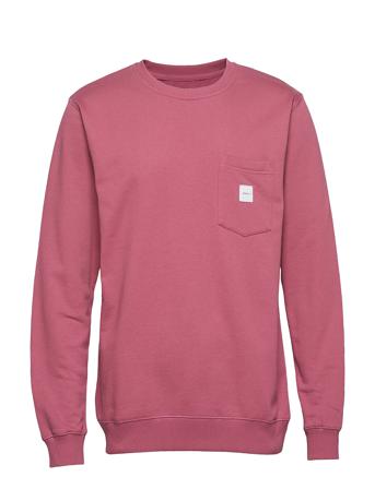 Square Pocket Sweatshirt Sweatshirt Trøje Rød Makia
