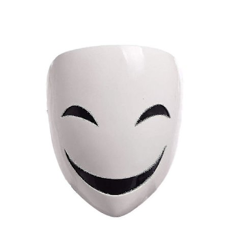 Anime Bullet Kagetane Hiruko Maske Cosplay Kostyme Rekvisitt Halloween Maske Hvit