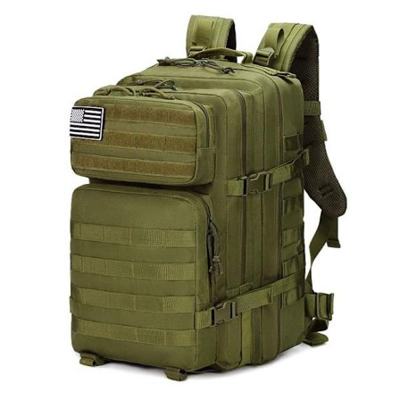 Militär Taktisk Ryggsäck Army Molle Väska MILITARY GREEN