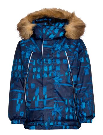 Kids' Winter Jacket Niisi Outerwear Jackets & Coats Winter Jackets Multi/mønstret Reima