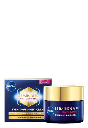 NIVEA LUMINOUS630 Anti Dark-Spot Night Cream Nattcreme Dam 50 ML