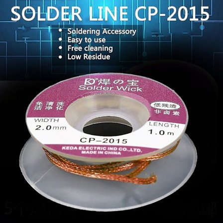 Cp-2015 2,0 mm Juotinpoistolangan Juotteen Poistaja